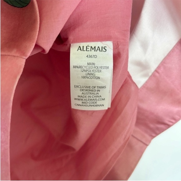 Alemais Piato Floral Mini Shift Dress Pink - Picture 9 of 9